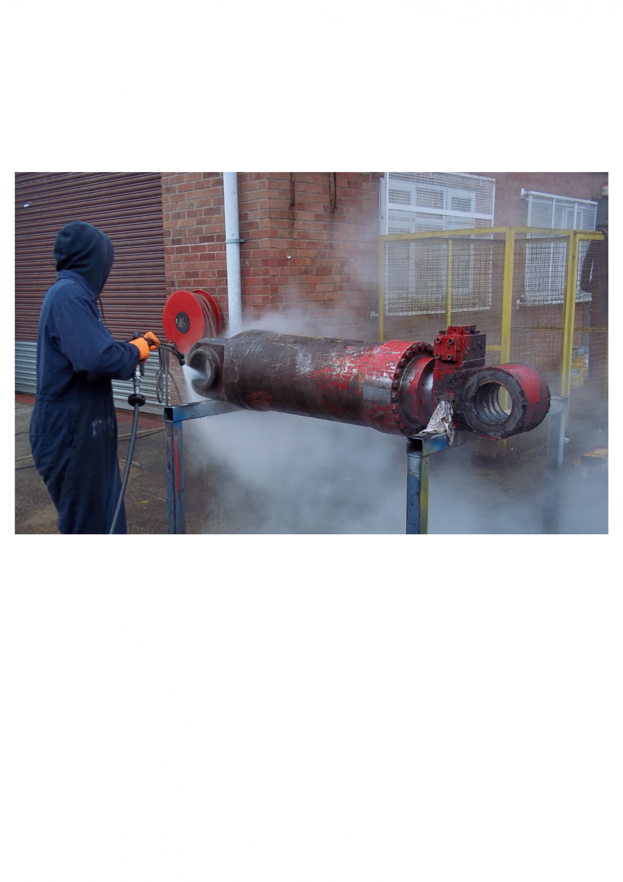 LaBounty Hydraulic Shear Repairs undertaken at our Cylinder Shop